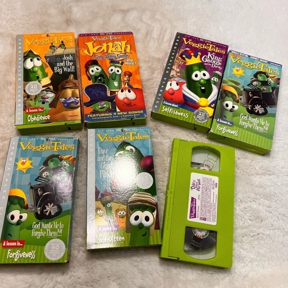 Veggie Tales VHS lot - Picture 1 of 9
